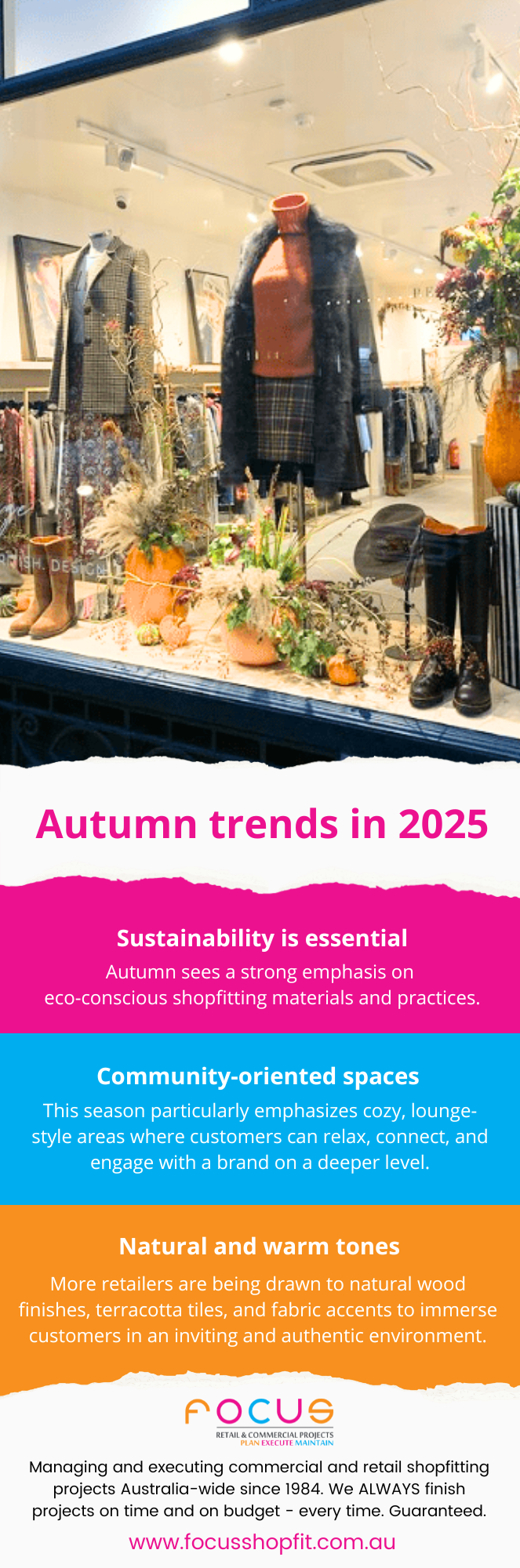 Autumn shopfitting trends in 2025: Creating spaces that inspire and ...