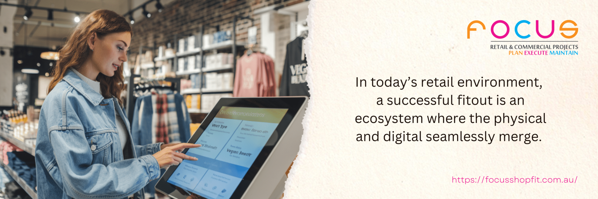 Integrating digital displays & tech in retail fitouts in Australia